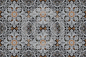 Seamless Ethnic Geometric Motifs, Morocco Arabic Pattern, Traditional Design.