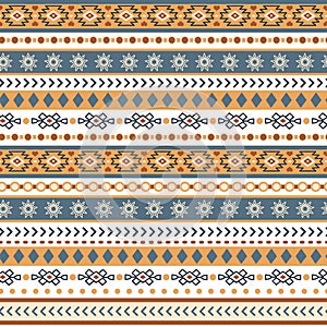 Seamless ethnic pattern in vector