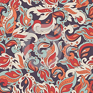 Seamless etno pattern.