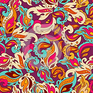 Seamless etno pattern. Vector.