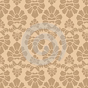 Seamless Fabric Decoration Pattern Walpaper photo