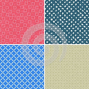 Seamless fabric texture