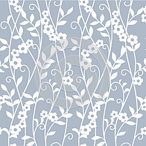 Seamless floral  background