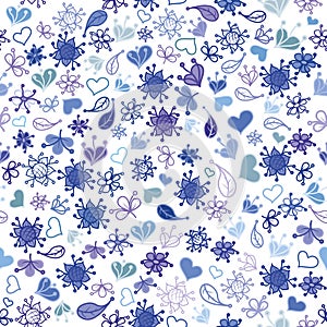 Seamless floral background