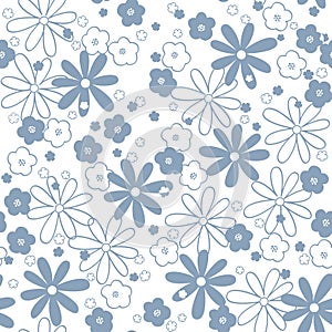 Seamless floral background