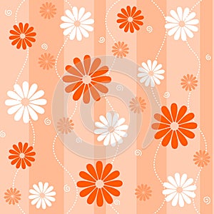 Seamless floral background