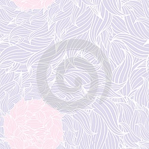 Seamless floral background pattern in pink,purple and white color