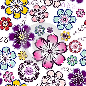 Seamless floral pattern