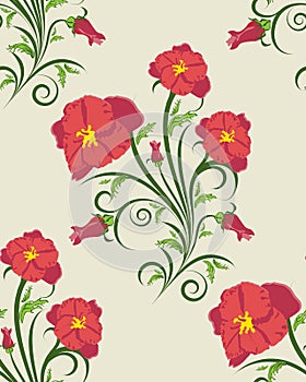 Seamless floral pattern