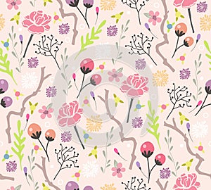 Seamless floral pattern