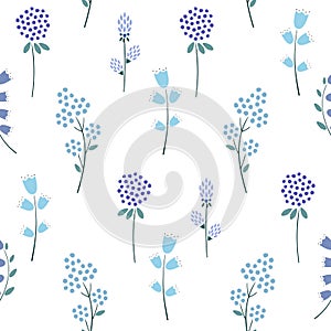 Seamless floral pattern.