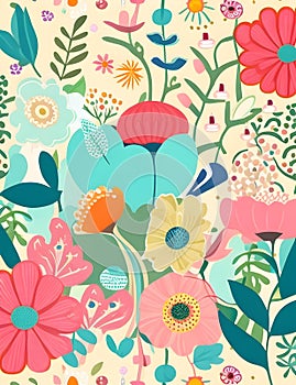 Seamless floral pattern