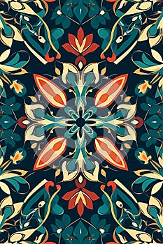 seamless floral pattern vector price 1 credit usd 1