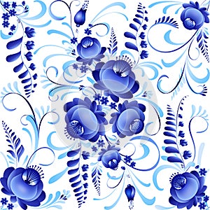 Seamless floral texture