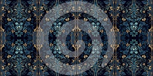 seamless floral vintage pattern