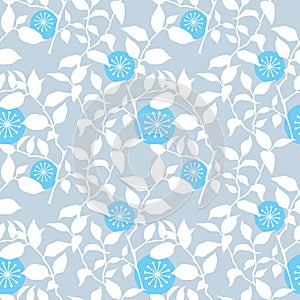 Seamless floral wallpaper