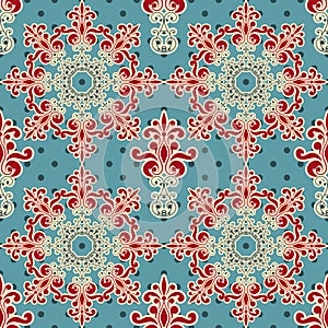 Seamless Floral Wallpaper Pattern