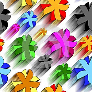 Seamless flower pattern