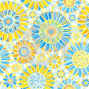 Seamless flower pattern