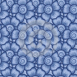 Seamless Flowery Wallpaper Pattern