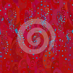 Seamless funky background