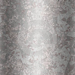 Seamless galvanized metal pattern