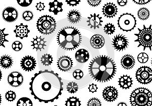 Seamless Gear Background