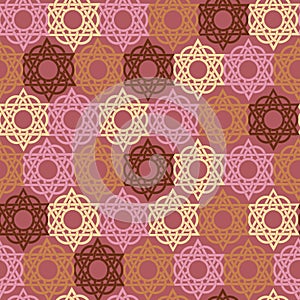 Seamless geometric background. Arabic pattern.