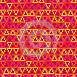 Seamless geometric background with triangular pattern. Polygons.
