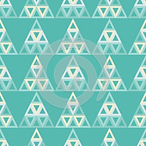 Seamless geometric background with triangular pattern. Polygons.