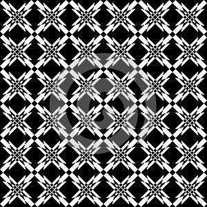 Seamless geometric crisscross pattern.