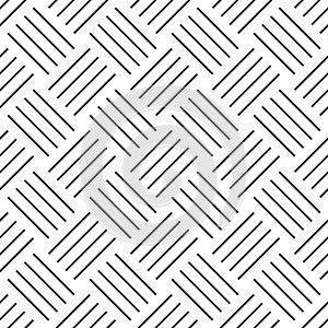 Seamless geometric diagonal lines pattern