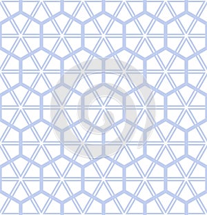 Seamless geometric hexagons pattern. Honeycomb structure