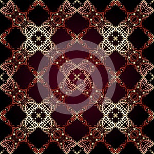 Seamless Geometric Islamic Pattern