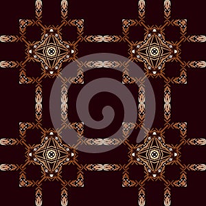 Seamless Geometric Islamic Pattern