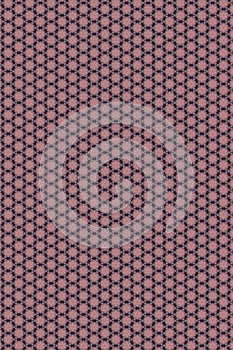 Seamless geometric medallion pattern