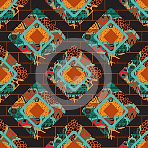 Seamless geometric pattern