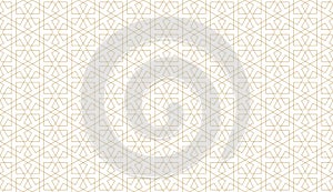 Seamless geometric pattern in authentic arabian style.