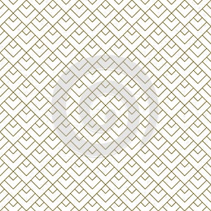Seamless geometric pattern . Brown on white background .Average thickness lines