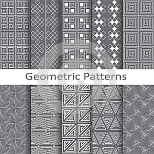 Seamless geometric pattern design background
