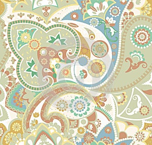 Seamless geometric pattern in oriental style