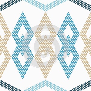 Seamless geometric pattern. Pattern of quadrilaterals.