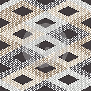 Seamless geometric pattern. Pattern of quadrilaterals.