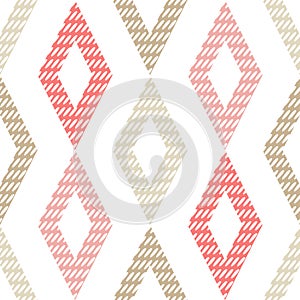 Seamless geometric pattern. Pattern of quadrilaterals.