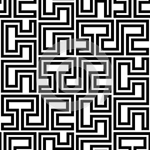 Seamless Geometric Pattern by Stripes