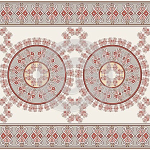 Seamless Geometric Pattern Tile