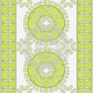 Seamless Geometric Pattern Tile