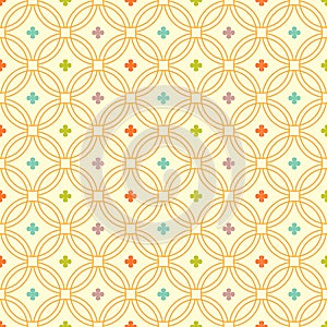 Seamless geometric pattern. Triangles. Color print.