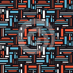 Seamless geometric pattern. Vector
