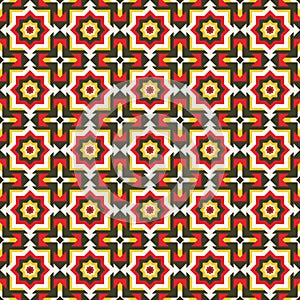 Seamless geometric pattern.
